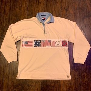 VTG Tommy Hilfiger long sleeve polo